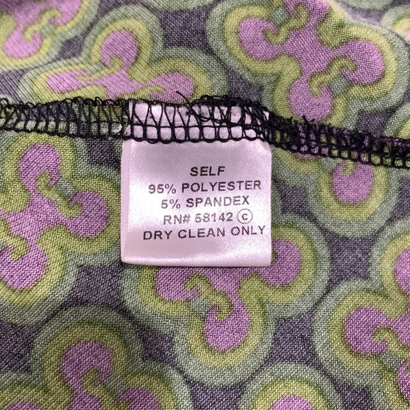 London Times Faux Wrap Dress - Picture 16 of 16